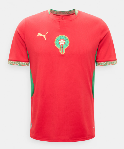 Maillot Maroc Blanc ou Rouge